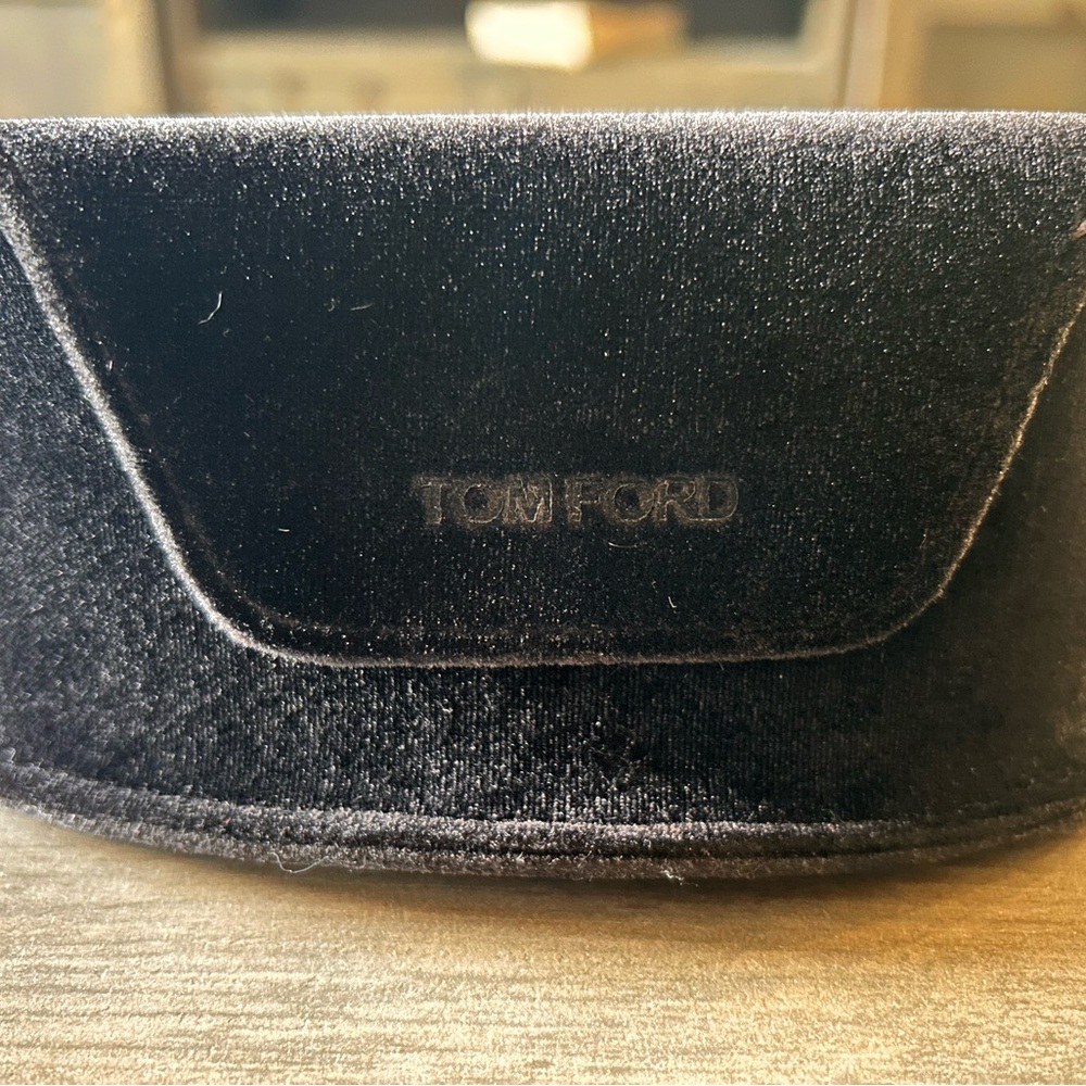 Tom Ford Elegant Black Velvet Case
